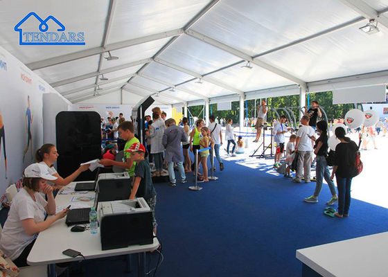 satın al Alüminyum Çerçeve PVC Kapak Sonsuz Genişleme Marquee Çadırı Sergi için Kilise Festivali Yemekçiliği online manufacture