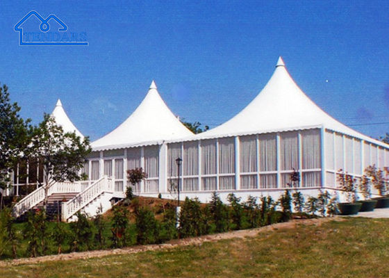 satın al Özel Sıcak Satış Dışarıda Yüksek Zirve Pagoda Etkinlik Çadırları Sergi Etkinlikleri İçin Çevrimiçi üretim