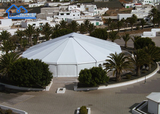 satın al Güzel Düğün Çadırları Kurmak Kolay, White PVC Event Trade Show Tent For Warehouse online manufacture