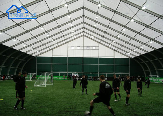 satın al Kullanımlı Kapalı Spor Salonu Çadırı Futbol İçin Eğri Şekil Futbol Sahası Çatı Spor Etkinlikleri İçin online manufacture