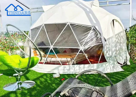 satın al 3m yalıtımlı Dia Glamping Otel Çadırı Safari Kampları için Galvanizli Çelik Çerçeve Su geçirmez Kumaş Çevrimiçi üretim