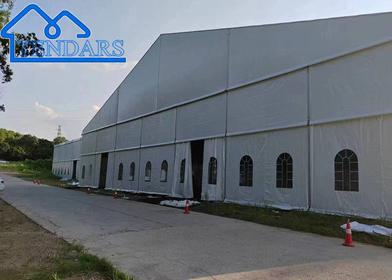 satın al 60 metre genişliğinde ağır işlevli marki çadırı endüstriyel A şekli büyük açık hava kolay etkinlik çadırı endüstriyel marki satılık online manufacture