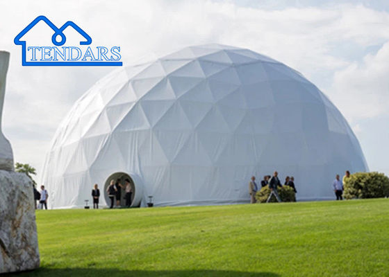 satın al Özel Logo Dış Geodezik Kamp Rüzgar Duvarı Glamping Dome Çadırı online manufacture
