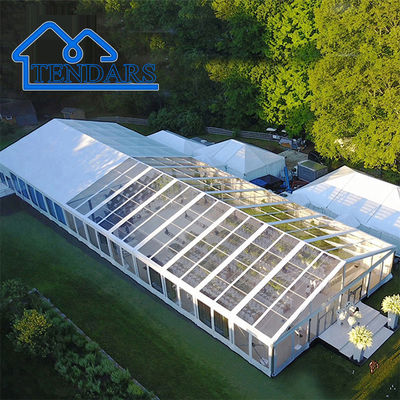 satın al Custom Trade Show Event Parti Çadırı Alüminyum Alaşım 6061 Çerçeve Isıtılmış Parti Çadırı online manufacture