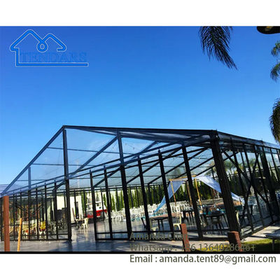 satın al Büyük Açık Çerçeve Cam Duvar Atrium Etkinlik Gala Çadır Marquee Satılık, Ticari Çadırlar Etkinlikler İçin online manufacture