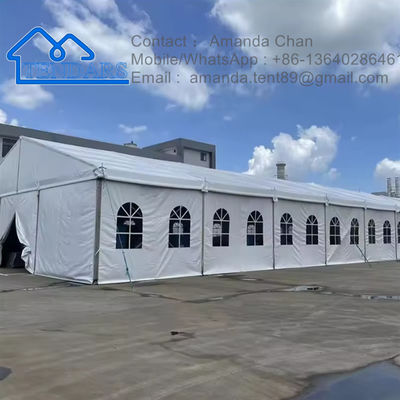 satın al Büyük Dış Su geçirmez, Yangına dayanıklı, Güneş ışığına dayanıklı Alüminyum Çerçeve Depolama Çadırı Geçici Depo için online manufacture
