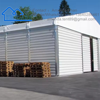 satın al Ağır Güçlü Alüminyum Çerçeve Büyük Su Dayanıklı / Yangın Dayanıklı / Kendiliğinden Temizlenen Dış Depo Çadırı online manufacture