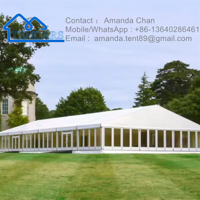 satın al Açık Span 5x5m Heavy Duty Marquee Çadır Ticari etkinlikler için galvanizli çelik çift katmanlı barınak Çevrimiçi üretim