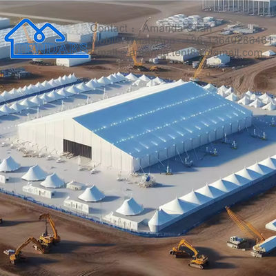 satın al Ağır Görevli Su geçirmez Etkinlikler Marquee Çadırı Ticari Endüstriyel Depo Çadırı online manufacture