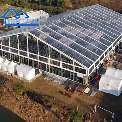 satın al Ağır Güçlü Alüminyum PVC Şeffaf Marquee Özel Düğün Partisi Etkinlik Ticari Çadır online manufacture