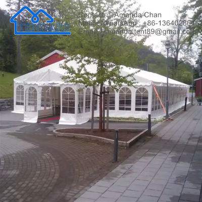 satın al Kaldırılabilir Çim Partisi Marquee Çadırları Su geçirmez PVC Alüminyum Alaşım Çerçeve Yan Duvar Çatı Yapısı Çevrimiçi üretim