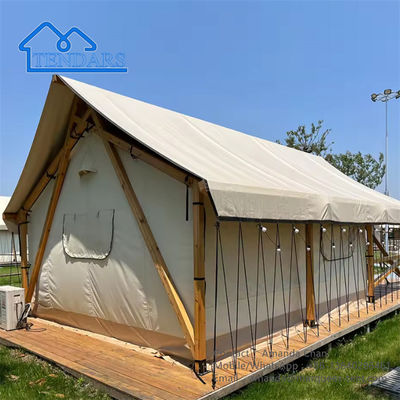 satın al Açık Açık Büyük Proje Otel Çadırı Su geçirmez Glamping Lüks Safari Lodge Çadırı online manufacture