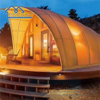satın al Uzun Yaşam Kamp Lüks Glamping Kabuk Şekilli Otel Çadırı Açık Hava Resort için online manufacture