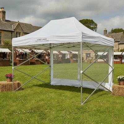satın al Taşınabilir Pop Up Katlanabilir Parti Marquee Çadır Alüminyum Makas Çerçeve Hızlı Kurulum UK Village Fete Market Canopy Çevrimiçi üretim