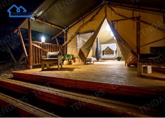 Daimi Fabrika Özel Boyutlu Ormanda Çadır