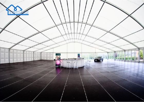 Yuvarlak germe ark çadırları Ticari cam marquee maliyeti için ağır görev alüminyum
