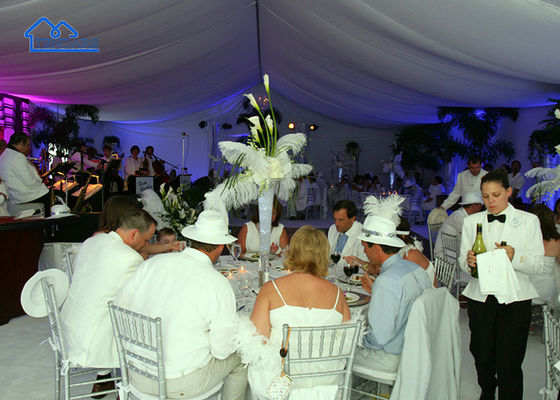 Marquee Event Çadırı Yan Duvarlı Su geçirmez Alüminyum Parti Çadırı Özel Parti Çadırları