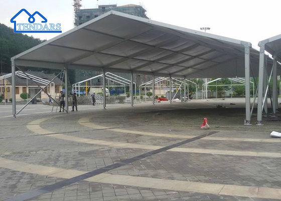 Etkinlikler Etkinlik Marquee Çadırı İçin Özel Açık Gölgelik Çadır Suya Dayanıklı PVC Yapı Alüminyum Alaşımlı Çerçeve