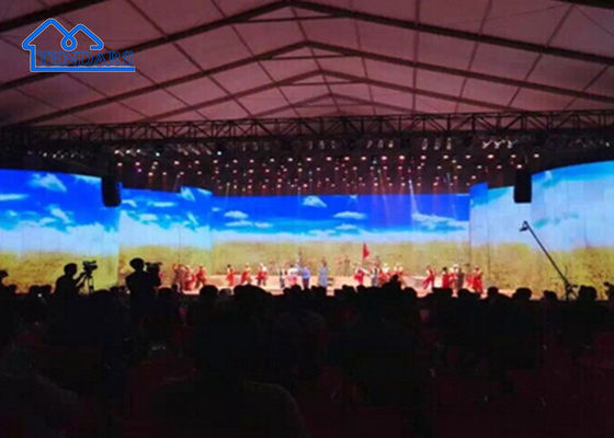 Sergi Kilise Festivali Catering Etkinliği için Özel Alüminyum Çerçeve PVC Kapak Etkinliği Çerçeve Çadırı