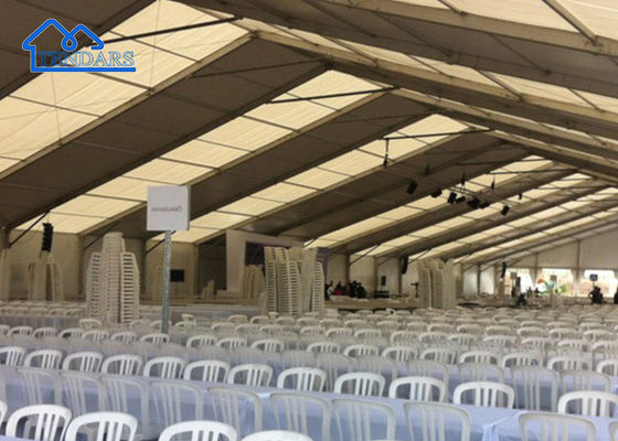 Premium Çim Etkinliği Çerçeve Çadırı Galvanizli Çerçeve PVC Kumaş Çıkarılabilir Kanopi Sistemi
