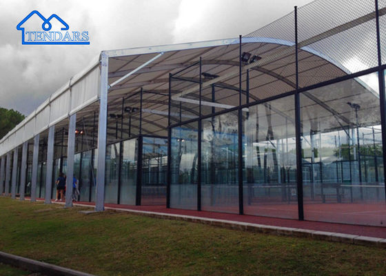 Quot Özel Panel Çatı Spor Salonu Çadırı Dış Kapaklı Paddle Tenis Sahası için Quot