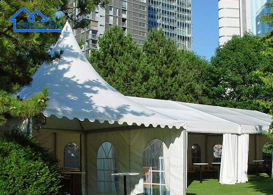Su geçirmez Alüminyum Alaşım Marquee Pagoda Çadırı Açık Hava Ticaret Fuarları ve Etkinlikler için
