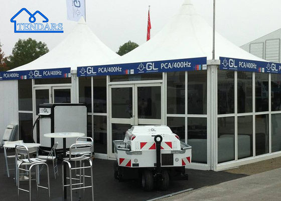 Çatlak Dayanıklı Alüminyum Pagoda Çadırı Düğün Parti Çadırı