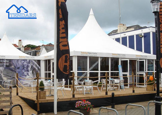 Özel Çelik Alüminyum Beyaz PVC Bahçe Pagoda Marquee Çadır