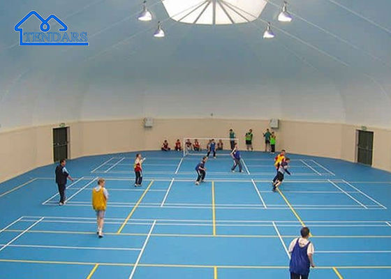 Büyük Alüminyum Yapı Pvc Etkinlik Çadırı Eğitim Spor Çadırı PVC Duvarlı Bireysel Spor Çadırı