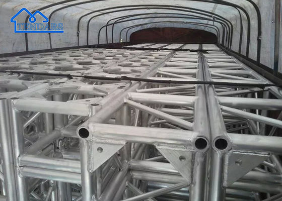 OEM ODM Alüminyum Sahne Truss Açık Hava Sergisi Işık Truss Yapısı Alüminyum Truss