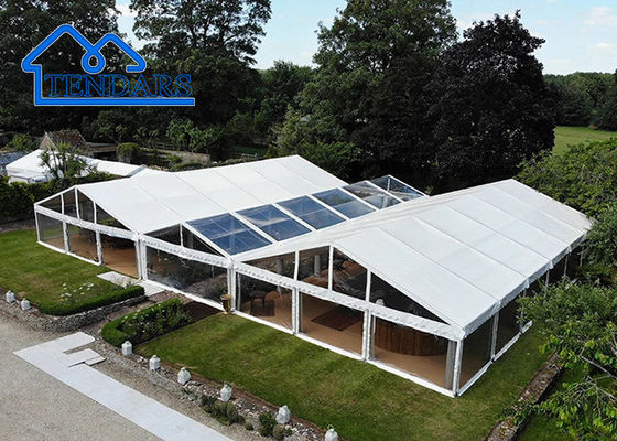 Ticari Marquee Düğün Çadırları Dışarıda Düğünler İçin Farklı Çadırlar Modern Çadır Kiralama