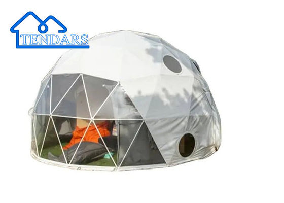 Özel Logo Tasarımı Açık Jeodezik Kamp Rüzgar Duvarı Glamping Kubbe Çadırı