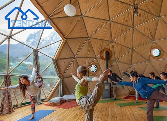 Özel Glamping Kamp Sığınak Geodezik Kubbe Ev Çadır Düğün Yeri/Yoga Stüdyosu