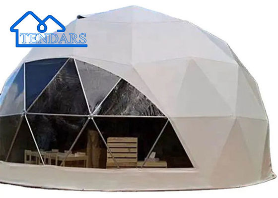 Açık hava su geçirmez ticari Glamping Dome Çadırı Reosrt Otel Kampı için