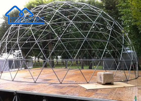 UV Dirençli Ticari Kubbe Çadırı Yangın Dayanıklı Igloo Soğutucu Kubbe Ev Şekli