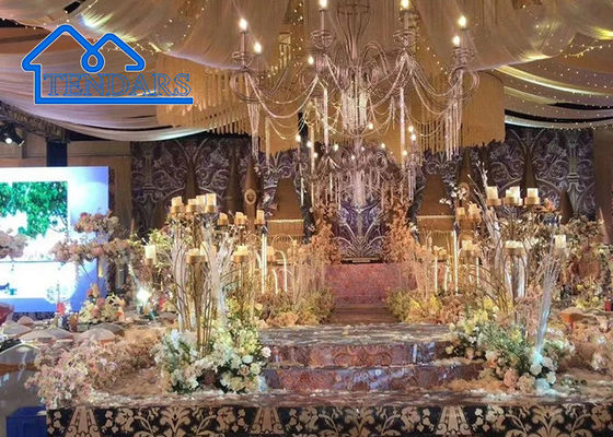 Tatil Toplantısı Parti Marquee Çadırları Sert basılmış Alüminyum Çift Katmanlı Çatı Tam Yan Duvar Çatı Yapısı