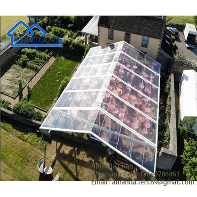 PVC Kumaş Şeffaf Alüminyum Marquee Çadır Düğün, Parti, Etkinlik, Tören Salonu Ve Diğerleri