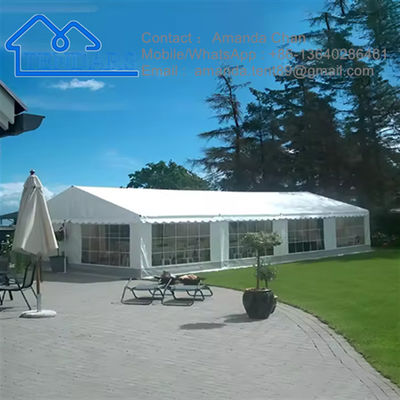 Modern Beyaz Özelleştirilmiş Marquee Canopy Ticaret Fuarı Çadır Açık Düğün Parti Çadırı Olay Marquee Çadırı için
