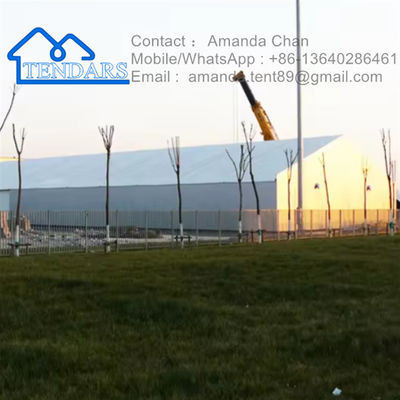 Su geçirmez Alüminyum A şekli Marquee Depo depo çadırı Büyük açık hava çadırı