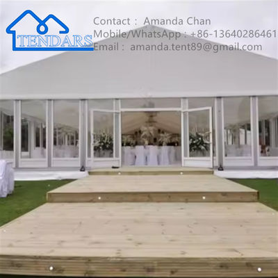 Açık Açık Pvc Alüminyum Düğün Su geçirmez Çadırı Düğün için