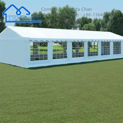 Beyaz lüks alüminyum çerçeve toptan açık hava düğün partisi Marquee çadırı