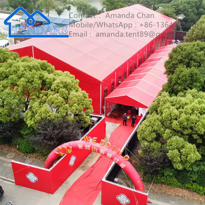 Büyük Açık Açık Özel Alüminyum Çerçeve Düğün Sergisi Kilise Marquee Çadır Etkinlik Çatı Yapısı