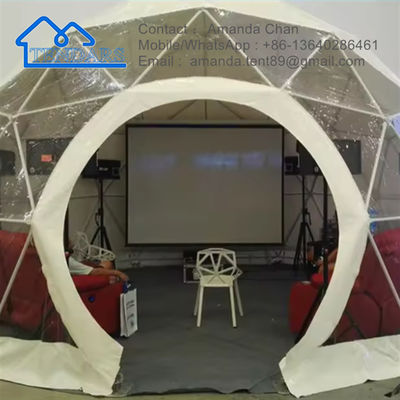 Koruyucu Glamping Dome Çadırı Yüksek Sıcaklığa Dirençli Resort için