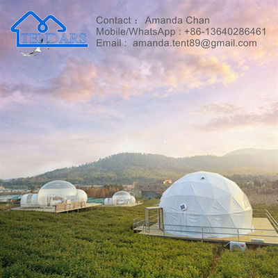Ticari Igloo Geodezik Kubbe Çadırı Ticaret Fuarı Kamp ve Açık Hava Etkinlikleri için