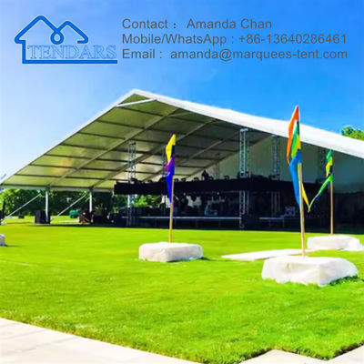 Açık Açık Ticaret Fuarı Marquee Çadırı Festival Yemekleri İçin Alüminyum Alaşım Etkinlik Çadırı