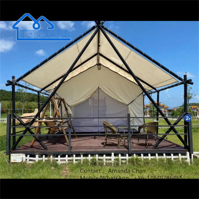 Profesyonel Tedarikçi Büyük Su geçirmez Lüks Kamp Resort Otel Safari Çadırı