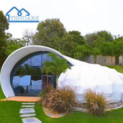 Lüks Safari Salyangoz Otel Çadırları Açık Çadırlar Banyo ile Glamping Çadırları