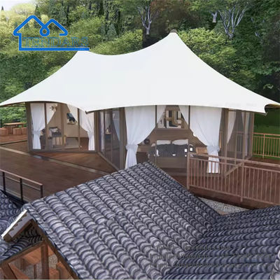 Açık hava lüks su geçirmez ev kamp otel çadırları tatil çadırları tatil merkezi