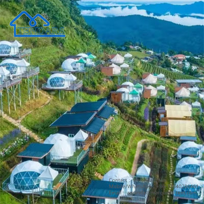 Açık Hava Oteli Jeodezik Kubbe Çadır Merkez Lüks Banyolu Igloo Evi