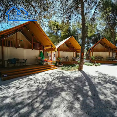 Otel Canvas Çadır Resort Plaj Kamp Yerleşimi Safari Çadır Açık Hava